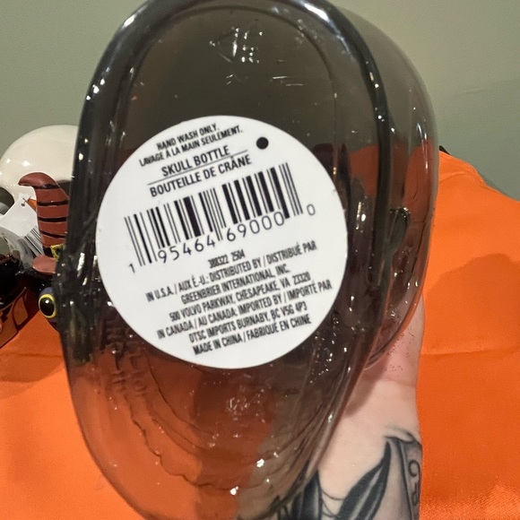 Mystic Gray Plastic Skull with Cork Lid Set - Picture 9 of 15